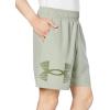 imageUnder Armour Mens AcademySteel UA Woven Graphic Modern Low Rise MultiSport Short504 Grove Green   Marine Od Green