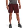 imageUnder Armour Mens AcademySteel UA Woven Graphic Modern Low Rise MultiSport Short690 Chestnut Red   Bolt Red