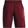 imageUnder Armour Mens AcademySteel UA Woven Graphic Modern Low Rise MultiSport Short690 Chestnut Red   Bolt Red