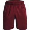 imageUnder Armour Mens AcademySteel UA Woven Graphic Modern Low Rise MultiSport Short690 Chestnut Red   Bolt Red