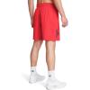 imageUnder Armour Mens AcademySteel UA Woven Graphic Modern Low Rise MultiSport Short713 Racer Red   Black