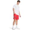 imageUnder Armour Mens AcademySteel UA Woven Graphic Modern Low Rise MultiSport Short713 Racer Red   Black