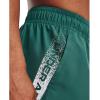 imageUnder Armour Mens AcademySteel UA Woven Graphic Modern Low Rise MultiSport Short722 Coastal Teal   White