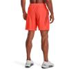 imageUnder Armour Mens AcademySteel UA Woven Graphic Modern Low Rise MultiSport Short877 After Burn   Chakra