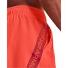 imageUnder Armour Mens AcademySteel UA Woven Graphic Modern Low Rise MultiSport Short877 After Burn   Chakra
