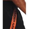 imageUnder Armour Mens AcademySteel UA Woven Graphic Modern Low Rise MultiSport ShortBlack 002Black