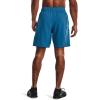 imageUnder Armour Mens AcademySteel UA Woven Graphic Modern Low Rise MultiSport ShortCruise Blue 899Blue