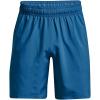 imageUnder Armour Mens AcademySteel UA Woven Graphic Modern Low Rise MultiSport ShortCruise Blue 899Blue