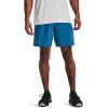 imageUnder Armour Mens AcademySteel UA Woven Graphic Modern Low Rise MultiSport ShortCruise Blue 899Blue