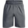 imageUnder Armour Mens AcademySteel UA Woven Graphic Modern Low Rise MultiSport ShortPitch Gray 013Gray