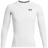 imageUnder Armour Mens HeatGear Compression LongSleeve TShirt023 Distant Gray   Black