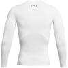 imageUnder Armour Mens HeatGear Compression LongSleeve TShirt023 Distant Gray   Black