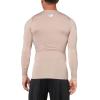 imageUnder Armour Mens HeatGear Compression LongSleeve TShirt236 Sahara   White