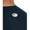 imageUnder Armour Mens HeatGear Compression LongSleeve TShirt466 Darling Blue   White