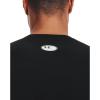 imageUnder Armour Mens HeatGear Compression LongSleeve TShirtBlack 001White