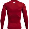 imageUnder Armour Mens HeatGear Compression LongSleeve TShirtFlawless 834White