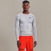 imageUnder Armour Mens HeatGear Compression LongSleeve TShirtMod Gray 011Black