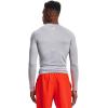 imageUnder Armour Mens HeatGear Compression LongSleeve TShirtMod Gray 011Black