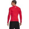 imageUnder Armour Mens HeatGear Compression LongSleeve TShirtRed 600White