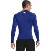 imageUnder Armour Mens HeatGear Compression LongSleeve TShirtRoyal Blue 400White