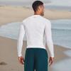 imageUnder Armour Mens HeatGear Compression LongSleeve TShirtWhite  Black