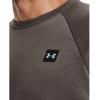 imageUnder Armour Mens Rival Fleece Crew TShirt176 Fresh Clay   Onyx White