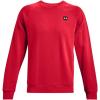 imageUnder Armour Mens Rival Fleece Crew TShirt601 Red   Onyx White