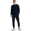 imageUnder Armour Mens Rival Fleece Crew TShirtAcademy Blue 408Onyx White