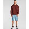 imageUnder Armour Mens Rival Fleece Crew TShirtCinna Red 688Onyx White