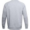 imageUnder Armour Mens Rival Fleece Crew TShirtMod Gray Light Heather 011Onyx White