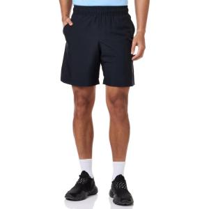imageUnder Armour Mens AcademySteel UA Woven Graphic Modern Low Rise MultiSport Short003 Black   Versa Blue