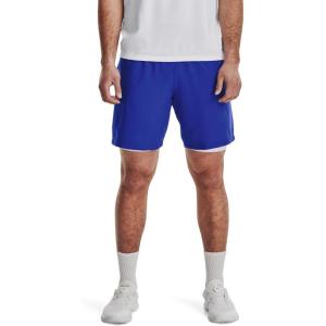 imageUnder Armour Mens AcademySteel UA Woven Graphic Modern Low Rise MultiSport Short401 Team Royal   White
