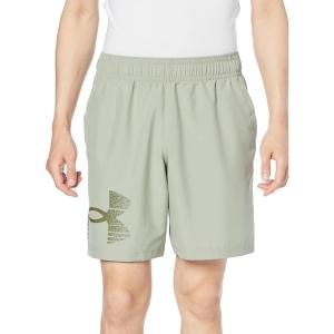 imageUnder Armour Mens AcademySteel UA Woven Graphic Modern Low Rise MultiSport Short504 Grove Green   Marine Od Green