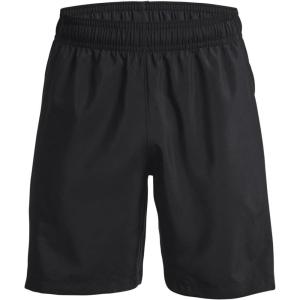 imageUnder Armour Mens AcademySteel UA Woven Graphic Modern Low Rise MultiSport ShortBlack 002Black