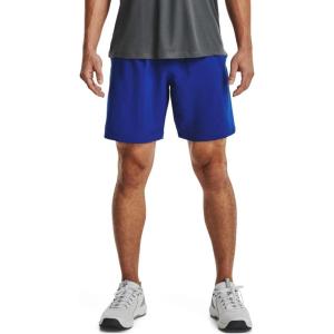 imageUnder Armour Mens AcademySteel UA Woven Graphic Modern Low Rise MultiSport ShortRoyal 400Blue