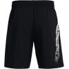 imageUnder Armour Mens AcademySteel UA Woven Graphic Modern Low Rise MultiSport Short001  Black