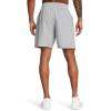 imageUnder Armour Mens AcademySteel UA Woven Graphic Modern Low Rise MultiSport Short011 Mod Gray   White