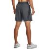 imageUnder Armour Mens AcademySteel UA Woven Graphic Modern Low Rise MultiSport Short012  Pitch Gray  Black