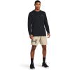 imageUnder Armour Mens AcademySteel UA Woven Graphic Modern Low Rise MultiSport Short289 Khaki Base   Black
