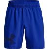 imageUnder Armour Mens AcademySteel UA Woven Graphic Modern Low Rise MultiSport Short400 Team Royal   Black
