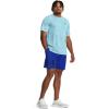 imageUnder Armour Mens AcademySteel UA Woven Graphic Modern Low Rise MultiSport Short400 Team Royal   Black