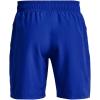 imageUnder Armour Mens AcademySteel UA Woven Graphic Modern Low Rise MultiSport Short400 Team Royal   Black