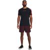 imageUnder Armour Mens AcademySteel UA Woven Graphic Modern Low Rise MultiSport Short600 Dark Maroon   Beta