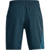 imageUnder Armour Mens AcademySteel UA Woven Graphic Modern Low Rise MultiSport ShortBlue Note 413Radar Blue