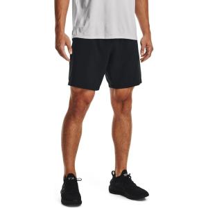 imageUnder Armour Mens AcademySteel UA Woven Graphic Modern Low Rise MultiSport Short001  Black