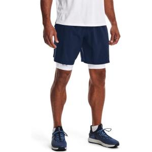 imageUnder Armour Mens AcademySteel UA Woven Graphic Modern Low Rise MultiSport Short408  Academy  White