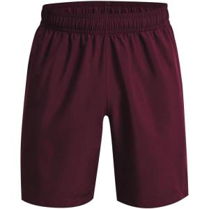 imageUnder Armour Mens AcademySteel UA Woven Graphic Modern Low Rise MultiSport Short600 Dark Maroon   Beta