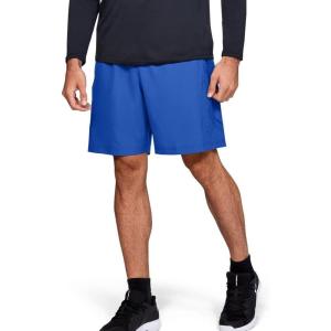imageUnder Armour Mens AcademySteel UA Woven Graphic Modern Low Rise MultiSport ShortBlue