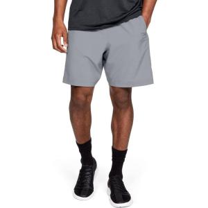 imageUnder Armour Mens AcademySteel UA Woven Graphic Modern Low Rise MultiSport ShortGray