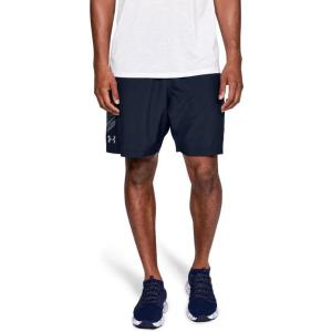imageUnder Armour Mens AcademySteel UA Woven Graphic Modern Low Rise MultiSport ShortNavy